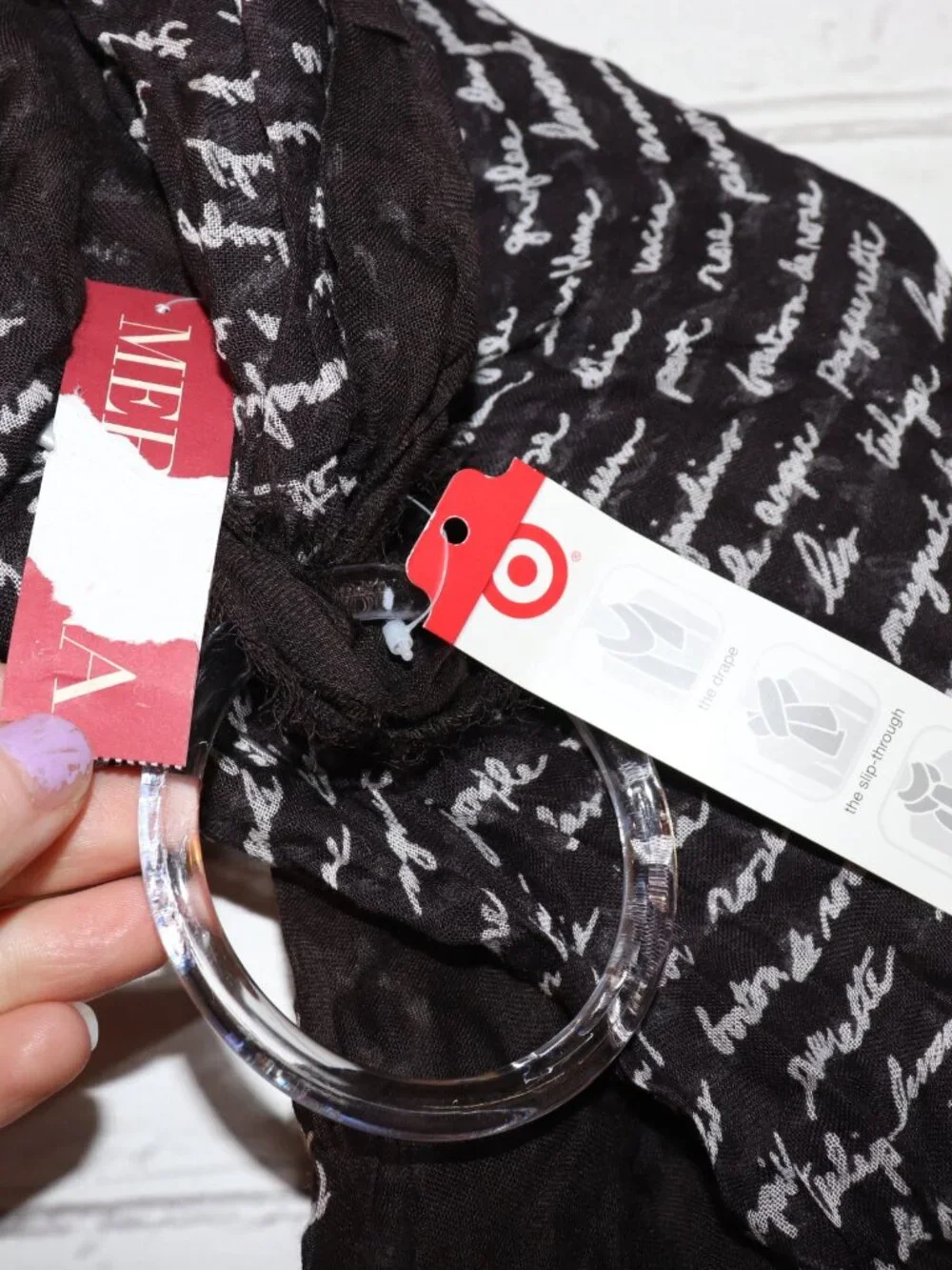 🖤 NWT Merona Scarf · 40x68